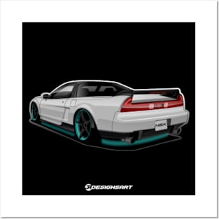 Rear view only NSX Posters and Art